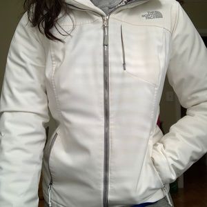 White Northface Jacket